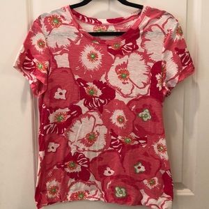 LILLY PULITZER Floral T-Shirt